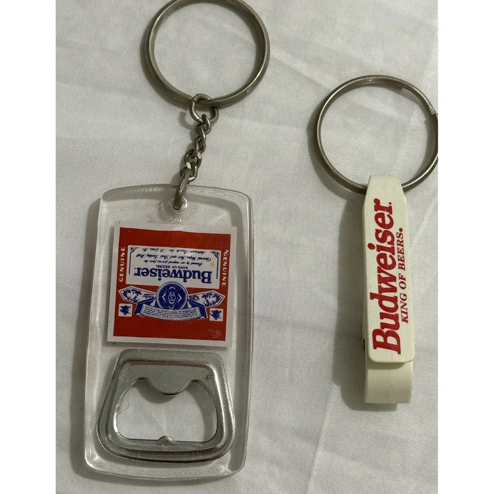 Lot of 6 Beer & Misc. Bottle Opener‎ Keychains